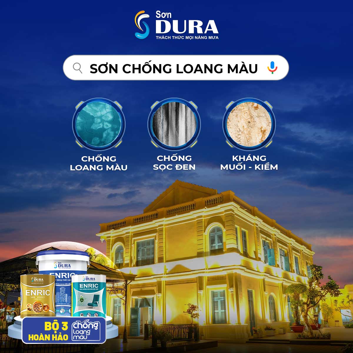 sơn chống loang màu