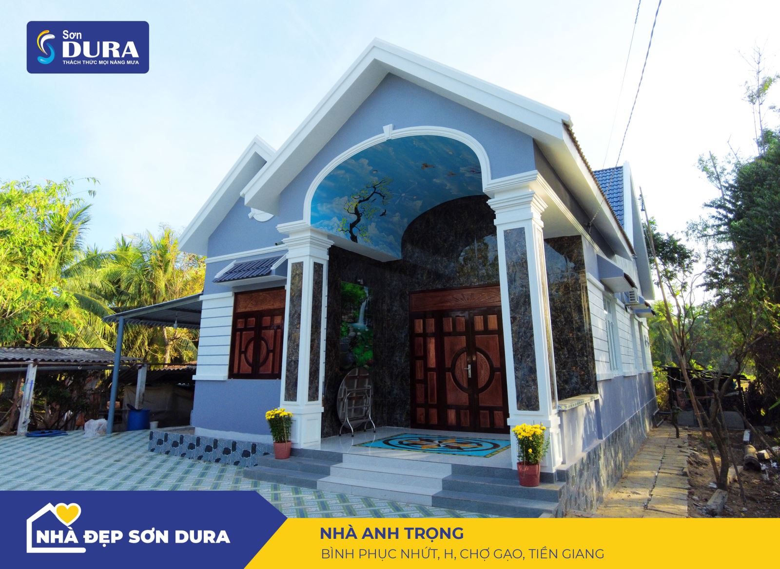 Màu sơn nhà đẹp bên ngoài được rất nhiều người ưa chuộng