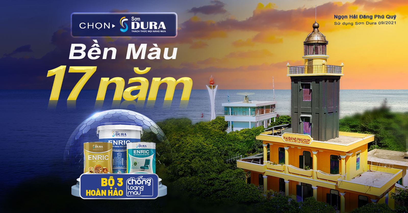 bền màu 17 năm 