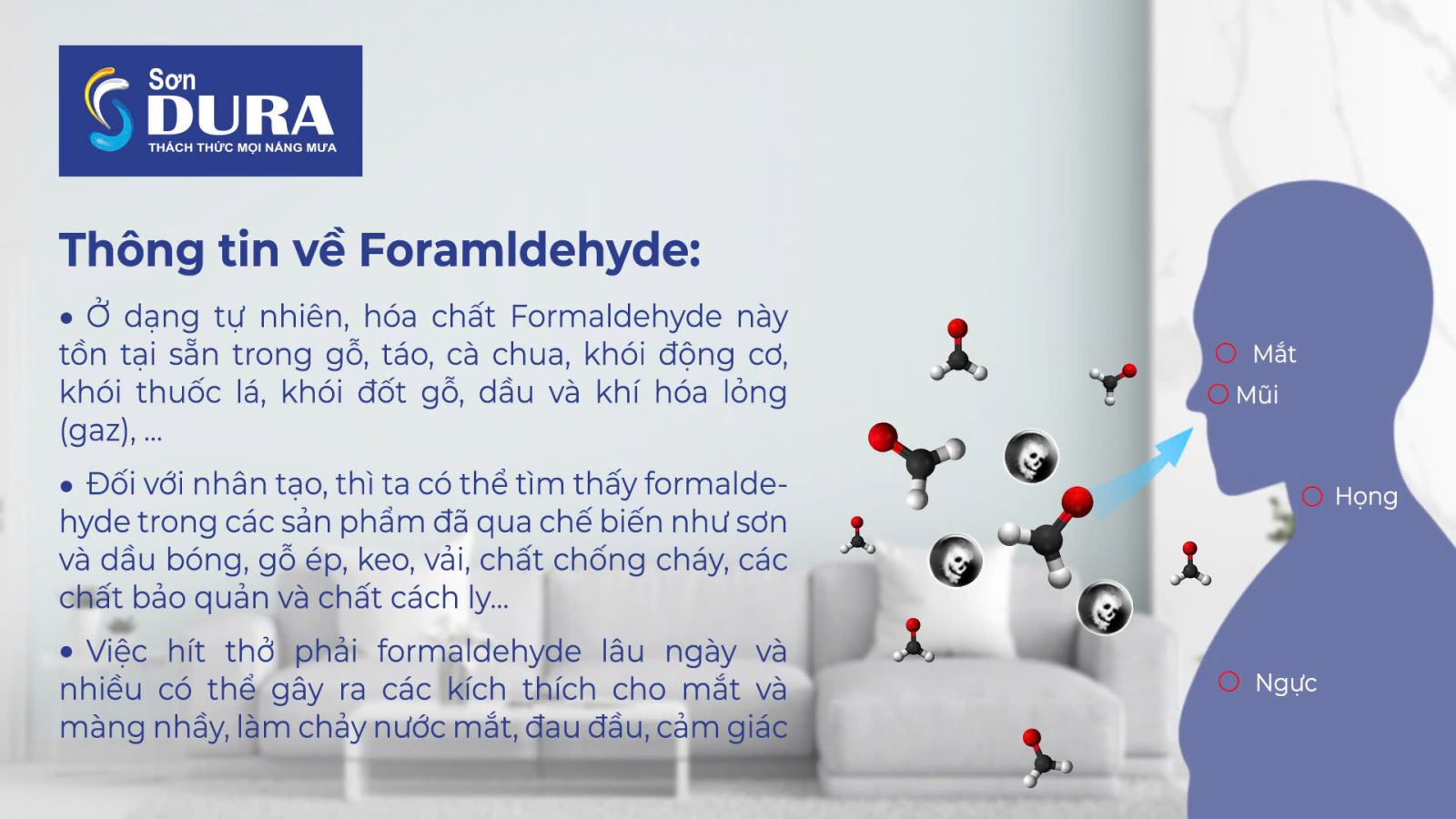 thông tin thêm về formaldehyde