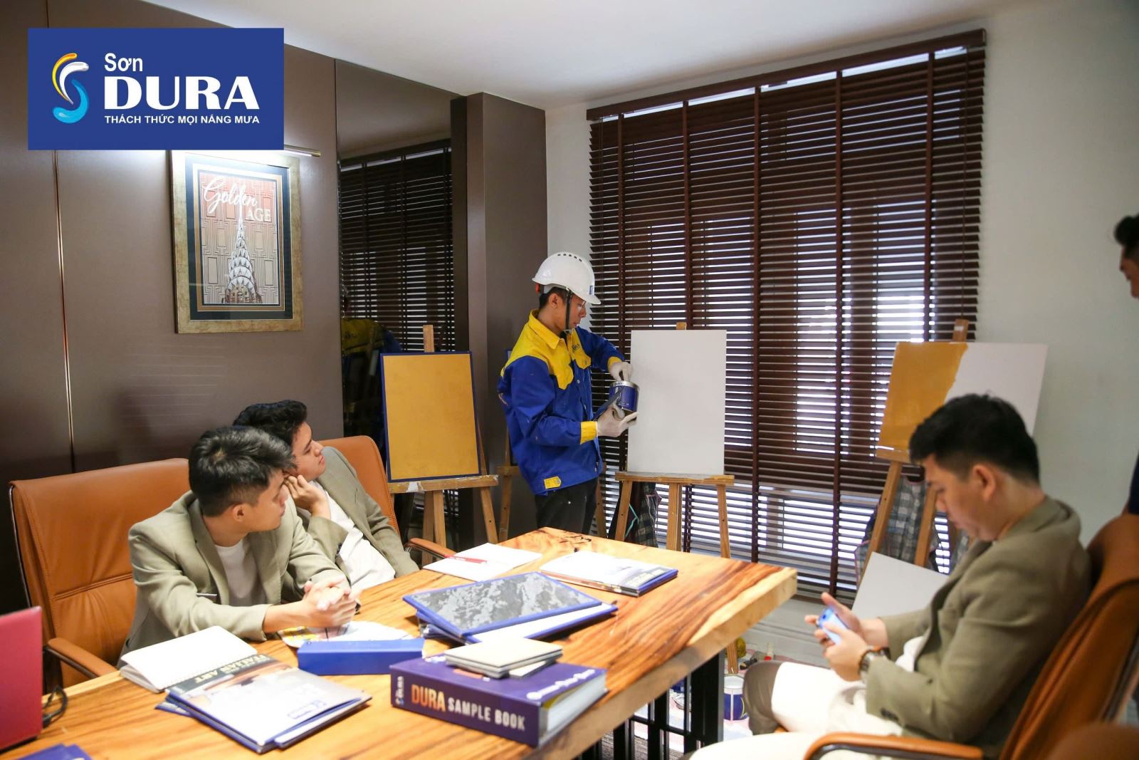 workshop thi công sơn hiệu ứng tại fuhaco