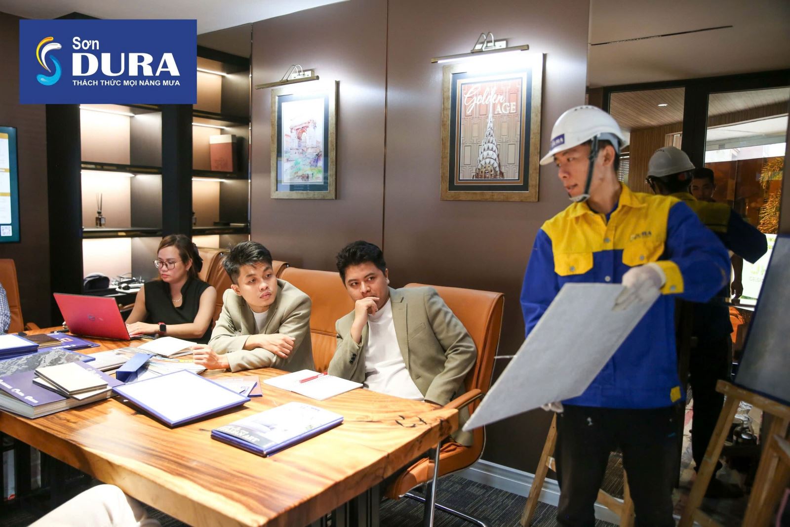 workshop thi công sơn hiệu ứng tại fuhaco